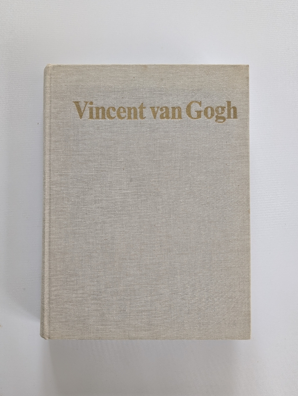 The Works Of Vincent van Gogh Linen Coffee Table Book
